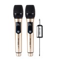 Blackmore Pro Audio Dual Handheld Rechargeable Wireless UHF Microphone System BMP-14